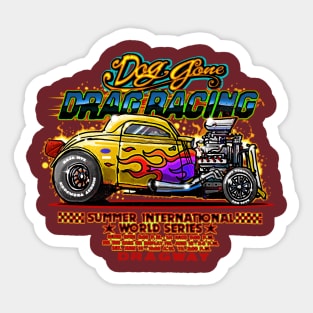 DOG GONE RACING Sticker